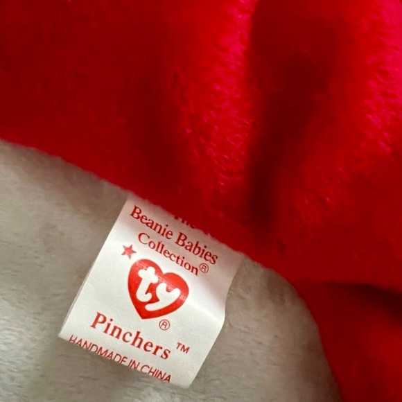 TY Beanie Baby - PINCHERS the Lobster, Great Gift for a 90s lover or anyone! NWT - Picture 5 of 5
